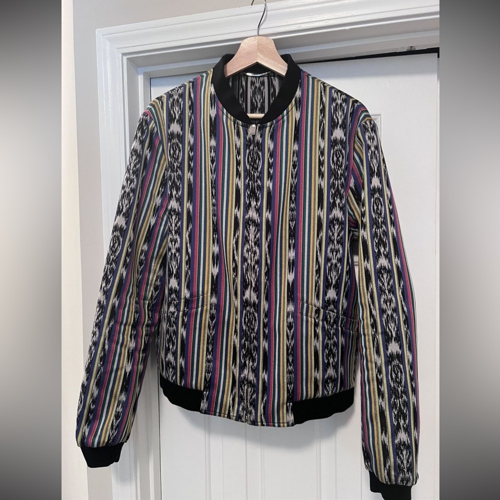 Saint Laurent Ikat Reversible Jacket | Size 52 | Medium
